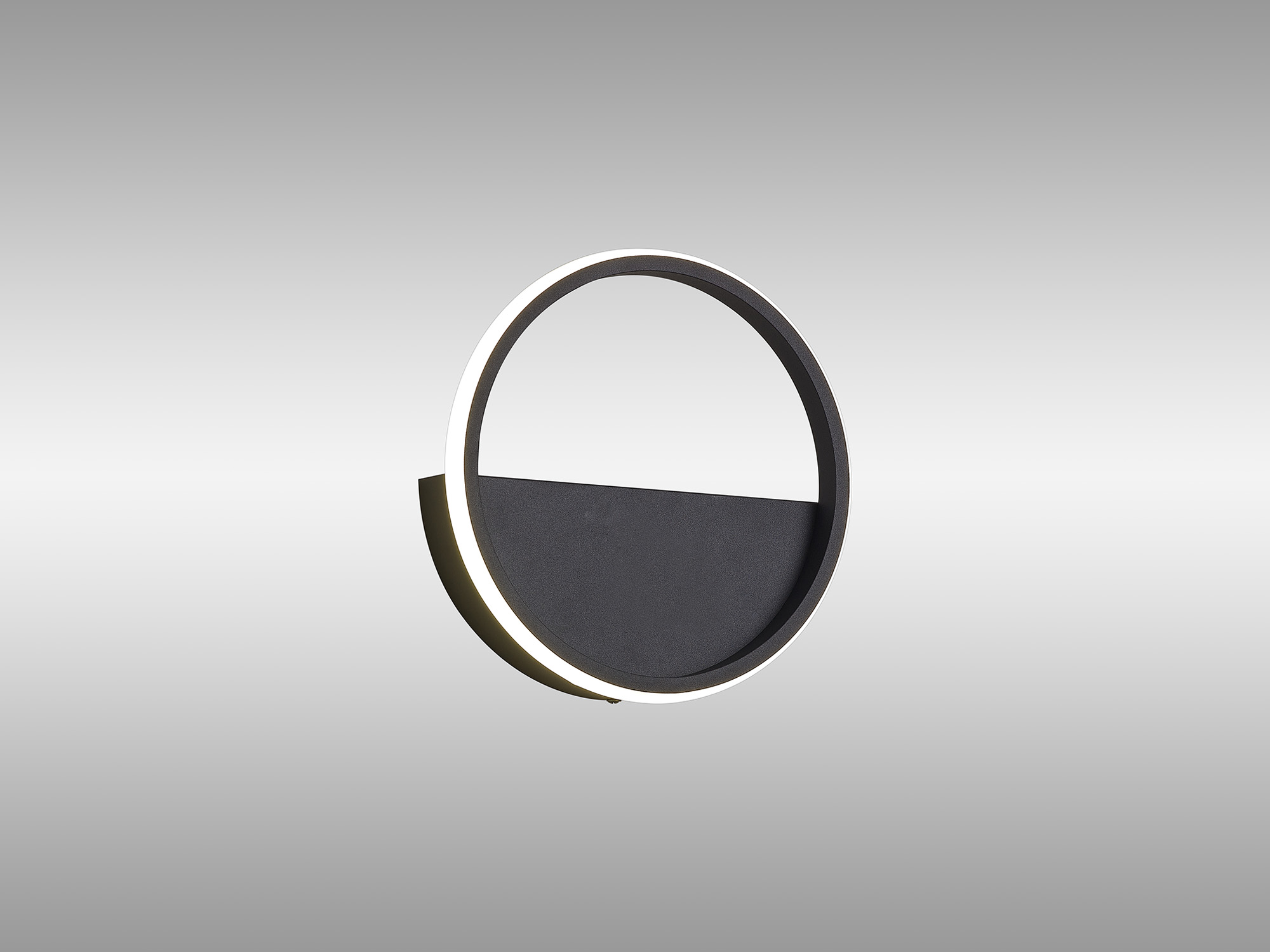 Kitesurf Black Wall Lights Mantra Flush Wall Lights